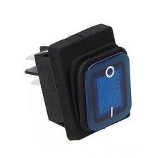 Buton basculant bipolar cu protectie 230V 16A 22x30mm #10156755