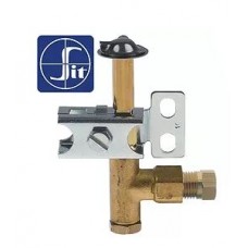 Arzator pilot 2 flacari duza ø0.2mm conexiune gaz ø6mm serie 100 SIT #106902