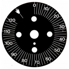 Disc gradat ø60mm 0-300° #110381