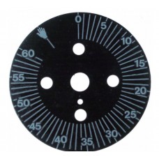 Disc gradat ø60mm unghi de rotatie 0-300° #111202