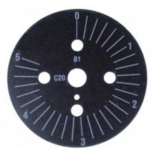 Disc gradat ø60mm unghi de rotatie 0-290° 5m #112138