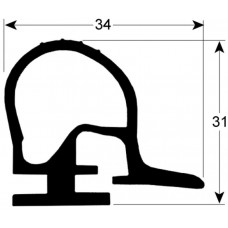 Garnitura camera frigorifica 6m 37x31mm #3286541