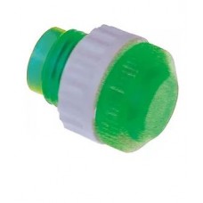 Dulie bec de semnalizare verde dimensiuni de montaj ø10mm #359963