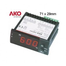 Controler electronic / termostat digigital 12Vac/Vdc 2 relee 1 sonda Pt100 AKO-14721 #379324