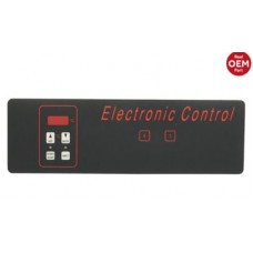 Placa control adeziva friteuza 345x110mm#5033812