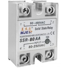 Releu static 80 - 250Vac / 90 - 480Vac 80A - SSR-80 AA #50454