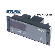 Controler electronic / termostat digital 230Vac 1 releu 1 sonda PTC/Pt100/Pt1000 SToRK-TRONIK ST121-JA1TA.10 #5117269