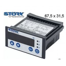 Controler electronic / termostat digital 230vac 1 releu 1 sonda Pt100 STÖRK-TRONIK ST710-JB1BA.10 #5183836