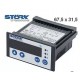 Controler electronic / termostat digital 230vac 1 releu 1 sonda Pt100 STÖRK-TRONIK ST710-JB1BA.10 #5183836