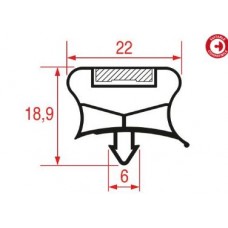 Garnituta incastrata usa 585x445mm profil 1016 magnetic gri #5190936