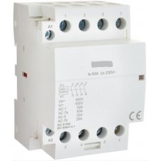 Contactor modular 380Vac 63A 4m 4NO POTRIC BT8-63 #6592