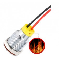 Lampa indicator martor / lampa de prezenta de panou 220V 11x22mm plastic albastru rezistent la umiditate #67176