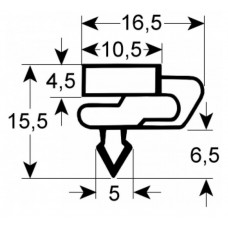 Garnitura frigider 9156 575x790mm #901660