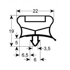 Garnitura frigider profil 9794 380x585mm #901452