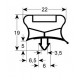 Garnitura frigorifica usa profil 9794 455x580mm #901611