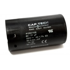 Condensator 64-77MF 330V Ø45X84MM #CAP357UN