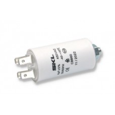 Condensator (capacitor) pornire motor / functionare 4µF SKL 450VAC Ø30X57mm #CAP507UN