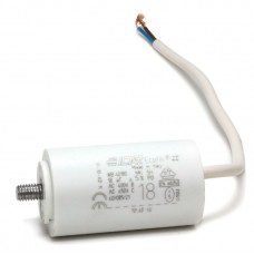 Condensator (capacitor) pornire motor 18µF ICAR WB40 450V 50/60HZ Ø40X71mm #CAP125UN