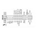 Controler electronic / termostat digital 230Vac 3 relee 3 sonde WURM CRD-XP #CRD-XP