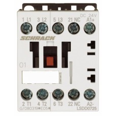 Contactor tetrapolar Schrack AC1 18A/690V AC230V #LSRD1843