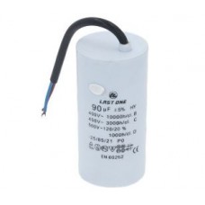 Condensator (capacitor) pornire motor / functionare 90µF LAST ONE 450VAC 50/60Hz Ø59X122mm #D068066