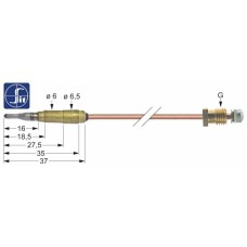 Termocupla 750mm M9x1 #102923