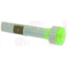 Lampa indicator verde 400V 120°C cap Ø13.5mm orificiu Ø10mm #3221034