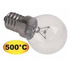 Bec t.max.500°C E14 40W 240V ø45mm pentru cuptor pizza K4500 #357101