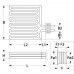 Rezistenta friteuza 18000W 230V #417764