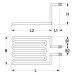 Rezistenta friteuza 3000W 240V EUROMAX #418973