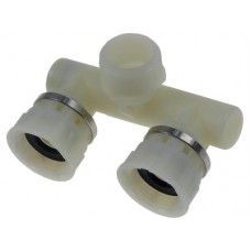 Conector furtun, gaura 3/4" forma T plastic #512184