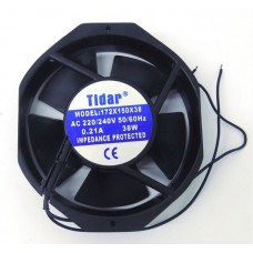 Ventilator axial 172x150x38mm 230V 38W TIDAR #RQA 17238HSL