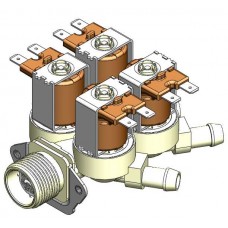 Electrovalva RPE R 455 4 cai 90° intrare ø3/4" iesire ø13,5mm 230VAC 50/60Hz 60°C #3120165