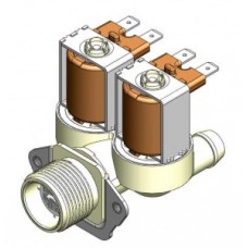 Electrovalva dubla intrare 3/4" 2 iesiri 12mm 230V #02 03 04