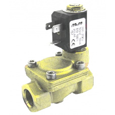 Electrovalva cu 2 cai M&M, B204/205/206, 230VAC, -10 pana la 90°C, conexiune 3/8", L 67 mm, DN 13 mm,   #370073