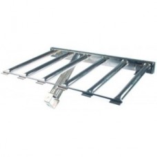 Arzator brat cu 6 bare, L=370 mm, ø 25 mm, pentru tigaie basculanta, MBM #105705