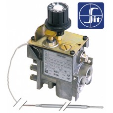 Valva gaz EUROSIT 630 110-190°C intrare gaz 3/8" iesire gaz 3/8" termocupla M9x1 SIT 0.630.332 #101188