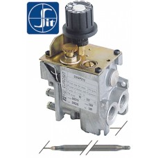 Valva gaz EUROSIT 0.630.337 110-190°C intrare gaz 3/8" iesire gaz 3/8" termocupla M9x1 #101992