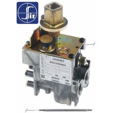 Valva gaz EUROSIT 0.630.345 100-340°C intrare gaz 3/8" iesire gaz 3/8" termocupla M9x1 #106164