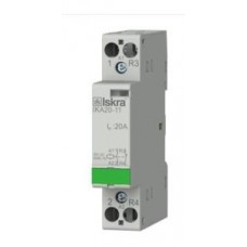 Contactor bipolar pentru instalatii 230Vac 20A NC + NO ISKRA IKA20-11/230V #IKA20-11/230V
