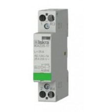 Contactor bipolar pentru instalatii 230Vac 25A NC + NO ISKRA IKA225-11/230V #IKA225-11/230V