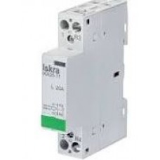 Contactor bipolar pentru instalatii 230Vac 32A NC + NO ISKRA IKA232-11/230V #IKA232-11/230V