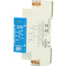 Releu de impulsuri pentru instalatii NC + NO pentru sina DIN DOBRY CZAS #MIR17-002-M230-116