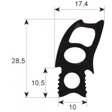 Garnitura usa cuptor 500mmx470mm, profil 2731 #901403