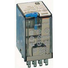 Releu electromagnetic 4PDT 24VDC 7A/250VAC 7A/30VDC FINDER 55.34.9.024.0040 #55.34.9.024.0040