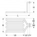 Rezistenta 3400W 230V 290x180x175mm #418833