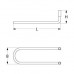 Rezistenta defrost (degivrare) 55W, 220V, 410mmx50mmx80mm, lungime cablu 1600mm, ø8.5mm #419196