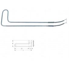 Rezistenta degivrare L=120mm, latime=320mm, lungime cablu 1500mm #420025