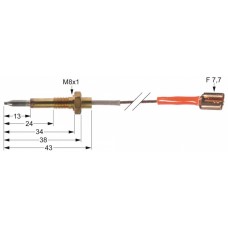 Termocuplu cu 1 conductor #102275
