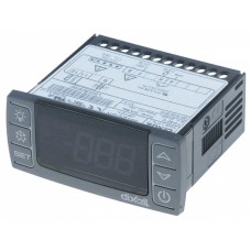 Controler electronic / termostat digital 12Vac/Vdc 1 releu 1 sonda NTC/PTC DIXELL XR20CX-0P1C1 #379468